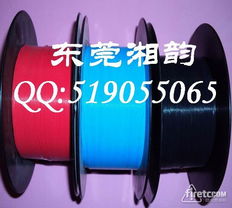 供應多種顏色鐵氟龍套管與高溫硅膠線——東莞市湘韻電子材料產品中心